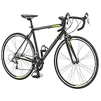 Phocus Adult Road Bike, Mens and Womens, Aluminum Frame, Flat and Drop Bar Options, Multiple Speed Drivetrain, Carbon Fiber Fork, 700c Wheels