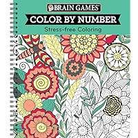 Brain Games - Color by Number: Stress-Free Coloring (Green) Brain Games - Color by Number: Stress-Free Coloring (Green) Spiral-bound
