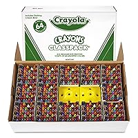 Crayola Crayon Classpack (832 Count), Bulk School Supplies for Classrooms,13 Sets of 64 Crayons, Kids Arts & Crafts Supplies