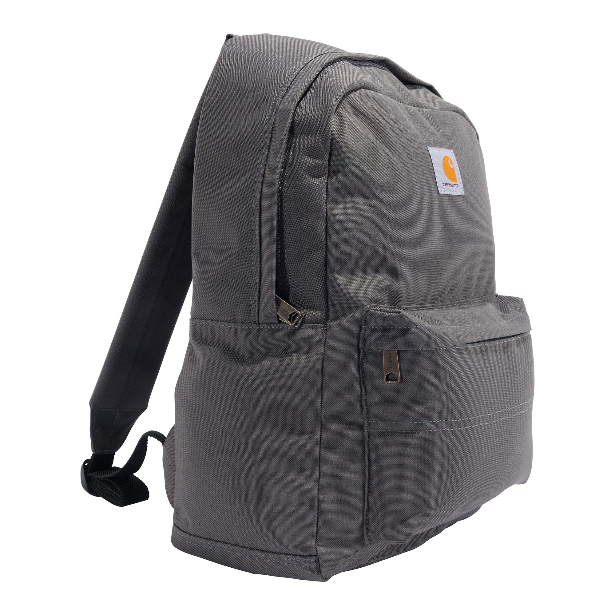 Carhartt 21L Classic Laptop Daypack, Durable Water-Resistant Pack with Laptop Sleeve, Gray
