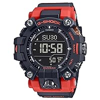 Casio GW9500-1A4 Men's Tough Solar Master of G Red Mudman G Shock Watch