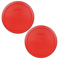7402-PC Red Round Storage Replacement Lid Cover fits 6 & 7 Cup 7