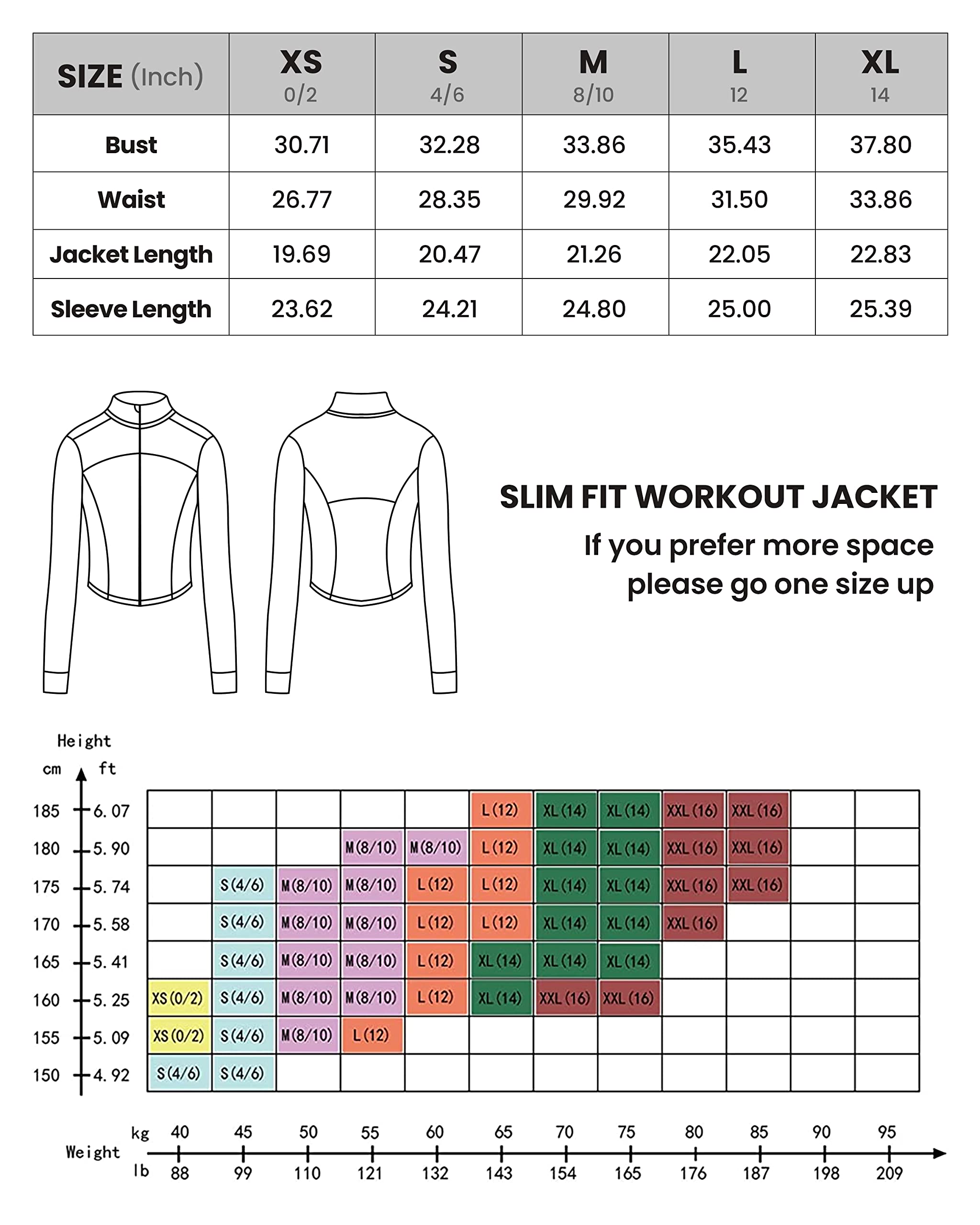 GYM RAINBOW Womens Zip Up Workout Jakcets Lightweight Slim Fit Running Athletic Jackets with Thumb Holes