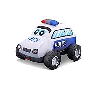 Bburago B16-89053 BB Junior My 1ST Soft Police CAR, Assorted Colours