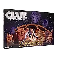USAOPOLY CLUE: Labyrinth | Solve The Mystery - Who Does Jareth Control, Where is Toby, and What Object is Used | Collectible Clue Game Based on Jim Henson’s Labyrinth | Officially-Licensed Game