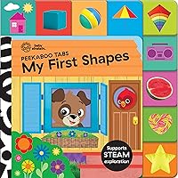 Baby Einstein - My First Shapes - Tabbed Pages and Cut Out Window For a Fun and Unique Experience - PI Kids
