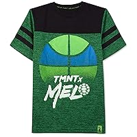 Nickelodeon Boys X Melo Graphic T-Shirt, Green, M (12)