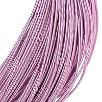Embroiderymaterial Stiff Gijai French Gimp Wire for Embroidery & jewlery Making 100gm (Bubblegum Pink, 1.25MM)