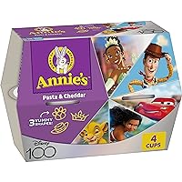 Annie's Disney 100 Macaroni and Cheese, Pasta & Cheddar, Microwavable Dinner, 4 Cups