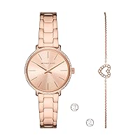 Michael Kors Pyper Mini Women's Watch, Stainless Steel Watch for Women with Steel, Leather, or Silicone Band