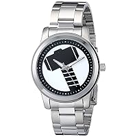 Marvel Men's W001781 The Avengers Thor Analog-Quartz Silver Watch