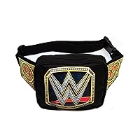 WWE Championship Belt Bum Bag Kids Wrestling Black Crossbody Pocket One Size