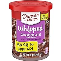 Duncan Hines Whipped Frosting Chocolate, 14 Oz Tub