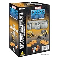 Marvel Crisis Protocol NYC Construction Site TERRAIN PACK | Miniatures Battle Game | Strategy Game for Adults and Teens | Ages 14+ | 2 Players | Avg. Playtime 90 Mis | Made by Atomic Mass Games