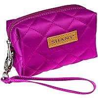 SHANY Limited Edition Travel Makeup Bag Cosmetics Tote Bag Make Up Organizer Women Purse for Toiletries, Violet