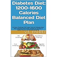 Diabetes Diet: 1200-1600 Calories Balanced Diet Plan: 30 Days Challenge TOP Super Natural Diabetes Meal Plan CheckList With Food Varieties To Quickly & Safely Prevent and Reverse Diabetes