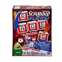 Flash Cubes Value Pack Includes Scrabble Slam Card Game