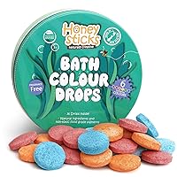 Kid Made Modern - 450 Bath Drops - Bath Color Tablets for Kids - Bath Water Color Drops - Bathtime Fun for Kids - Variety of Colors - Big & Small