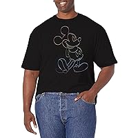 Disney Classic Mickey Big Pride Men's Tops Short Sleeve Tee Shirt