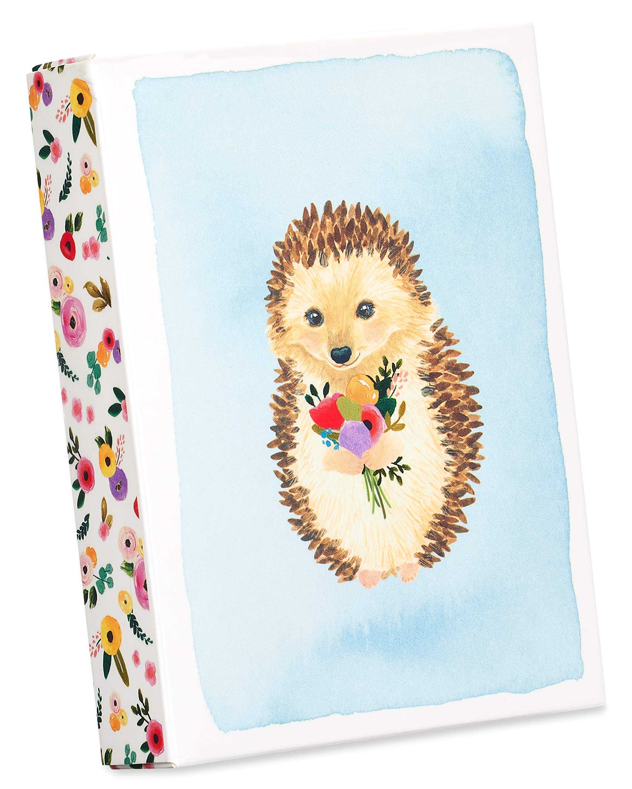 Papyrus Blank Cards with Envelopes, Hedgehog with Flower (14-Count)