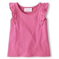 The Children's Place Baby Toddler Girls Ruffle Top