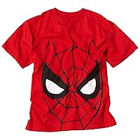 Marvel Boys' Spider-Man Face Graphic T-Shirt