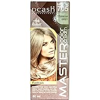 MG705 Hair Colour Permanent Hair Cream Dye Punk Emo Goth Cosplay Silver Titanium Blonde NEW by Dcash Master