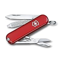 Swiss Army Classic SD Pocket Knife, Red