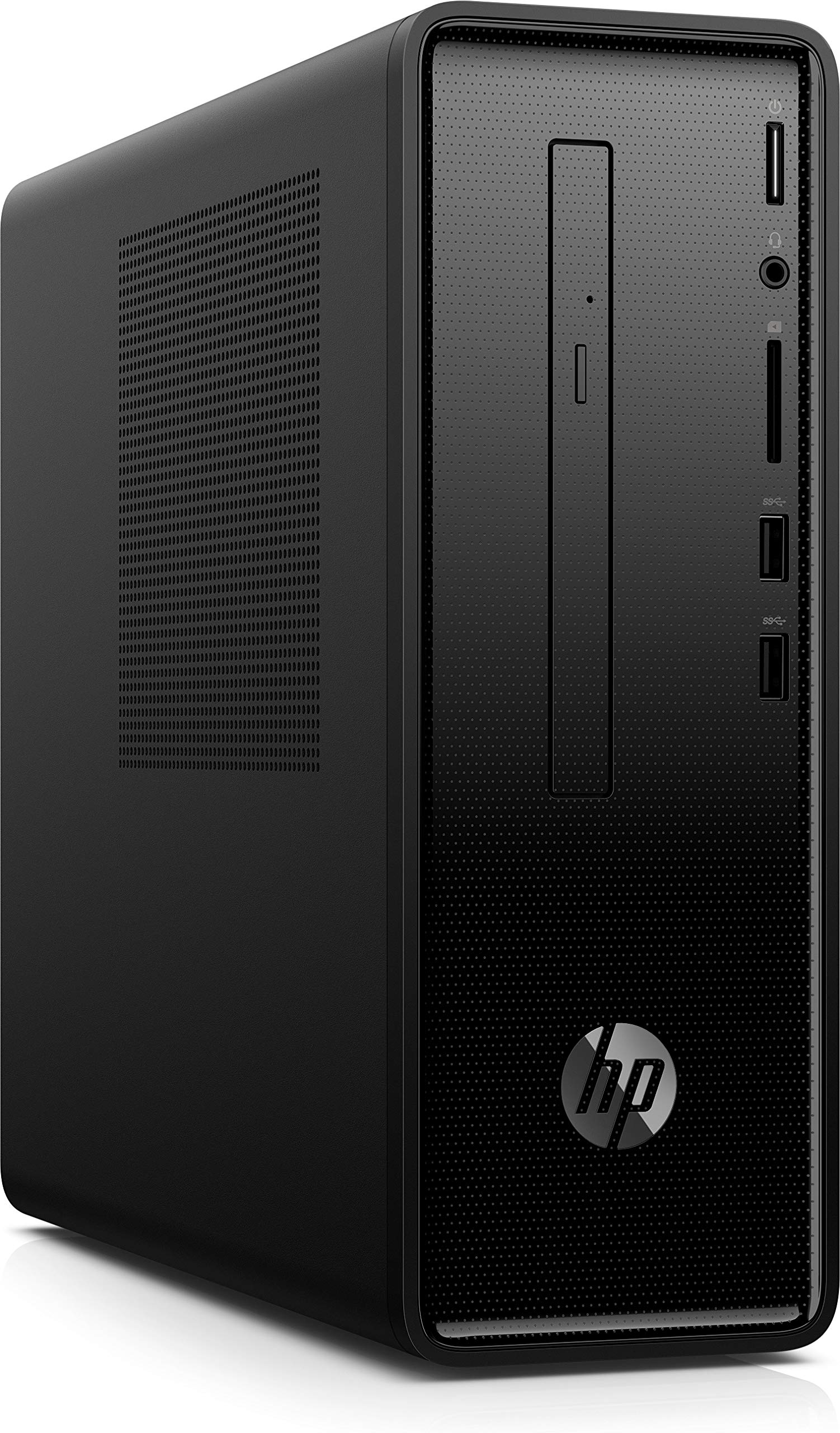 2018 HP - Slim Desktop - Intel Core i7-8GB Memory - 1TB Hard Drive - HP Finish in Dark Black