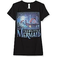 Disney, Big Princesses Little Mermaid Title Girls Short Sleeve Tee Shirt
