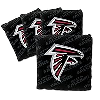 YouTheFan NFL Cornhole Bags 4PK, Multiple Teams and Colors, Durable Team-Color Fabric Bags, Pairs Perfectly for Complete Cornhole Game Set
