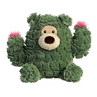 Aurora® Whimsical Cactus Kingdom™ Cactus Bear™ Stuffed Animal - Decorative Charm - Comforting Cuddles - Green 7.5 Inches