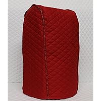 Red Quilted Food Processor Cover