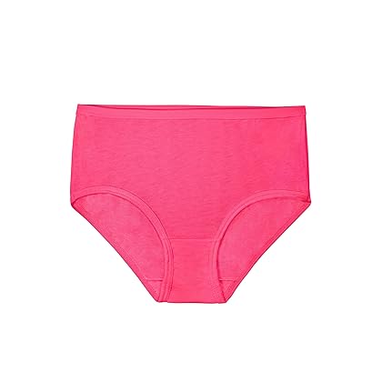 Fruit of the Loom Girls' Tag Free Cotton Brief Underwear Multipacks