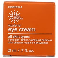 EARTH SCIENCE - Azulene Eye Cream For Puffiness, Dark Circles, and Wrinkles (0.7 oz.)
