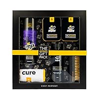 Crep Protect The Ultimate Shoe Care Bundle Gift Pack - Shoe Protector Spray - Sneaker Cleaner - Quick Cleaning Wipes - Premium Bush & Microfiber Cloths