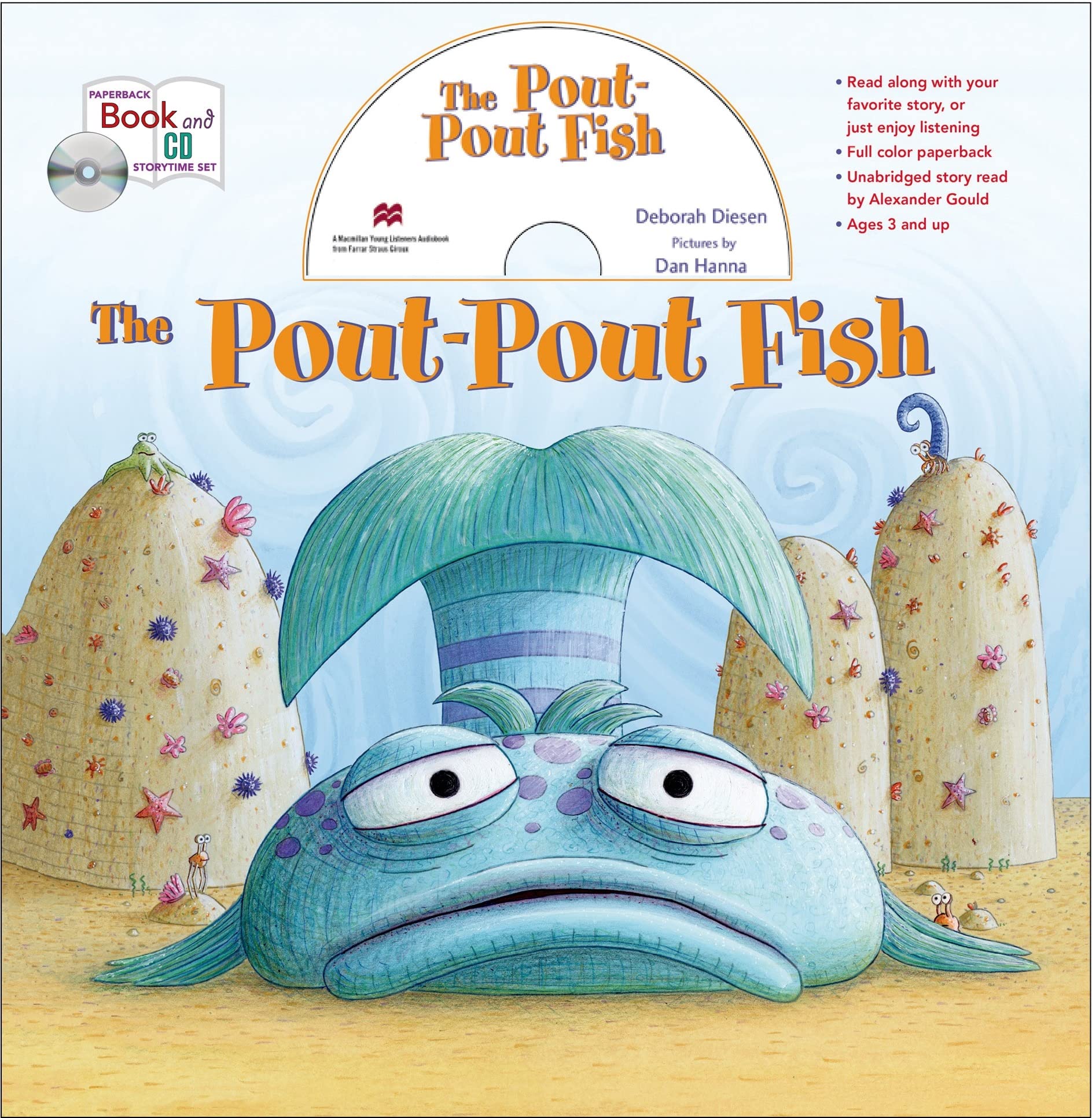 The Pout-Pout Fish book and CD storytime set (A Pout-Pout Fish Adventure)