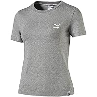 PUMA Women's Classic Logo Tight T-Shirt Athletic