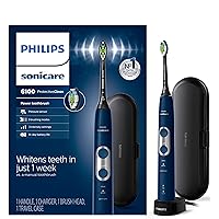 ProtectiveClean 6100 Rechargeable Electric Power Toothbrush, Navy Blue, HX6871/49