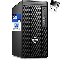 2023 Dell OptiPlex 3000 Full Size Tower Business Desktop, Intel Hexa-Core i5-12500 up to 4.6GHz (Beat i7-11700), 16GB DDR4 RAM, 512GB PCIe SSD, DVDRW, Ethernet, WiFi Adapter, KB& Mouse, Windows 11 Pro