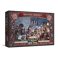 A Song of Ice and Fire Tabletop Miniatures Bolton Heroes I Box Set - Command The Ruthless Leaders, Strategy Game for Adults, Ages 14+, 2+ Players, 45-60 Minute Playtime, Made by CMON