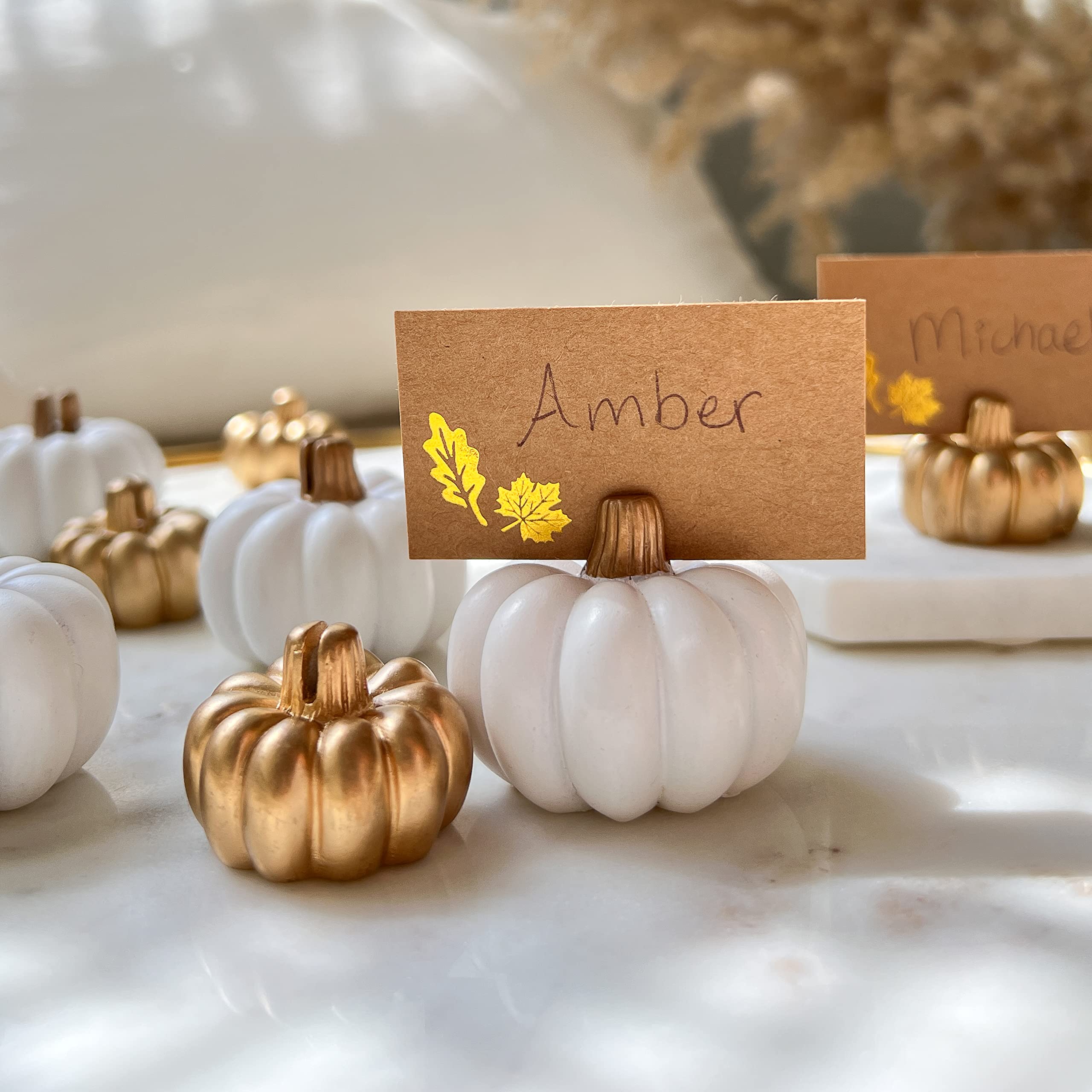 Kate Aspen Rustic Pumpkin, Thanksgiving Table Décor, Fall Themed Weddings, White