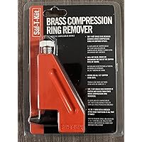 EBCRR Brass Compression Ring Remover, Orange, 13 Ounce