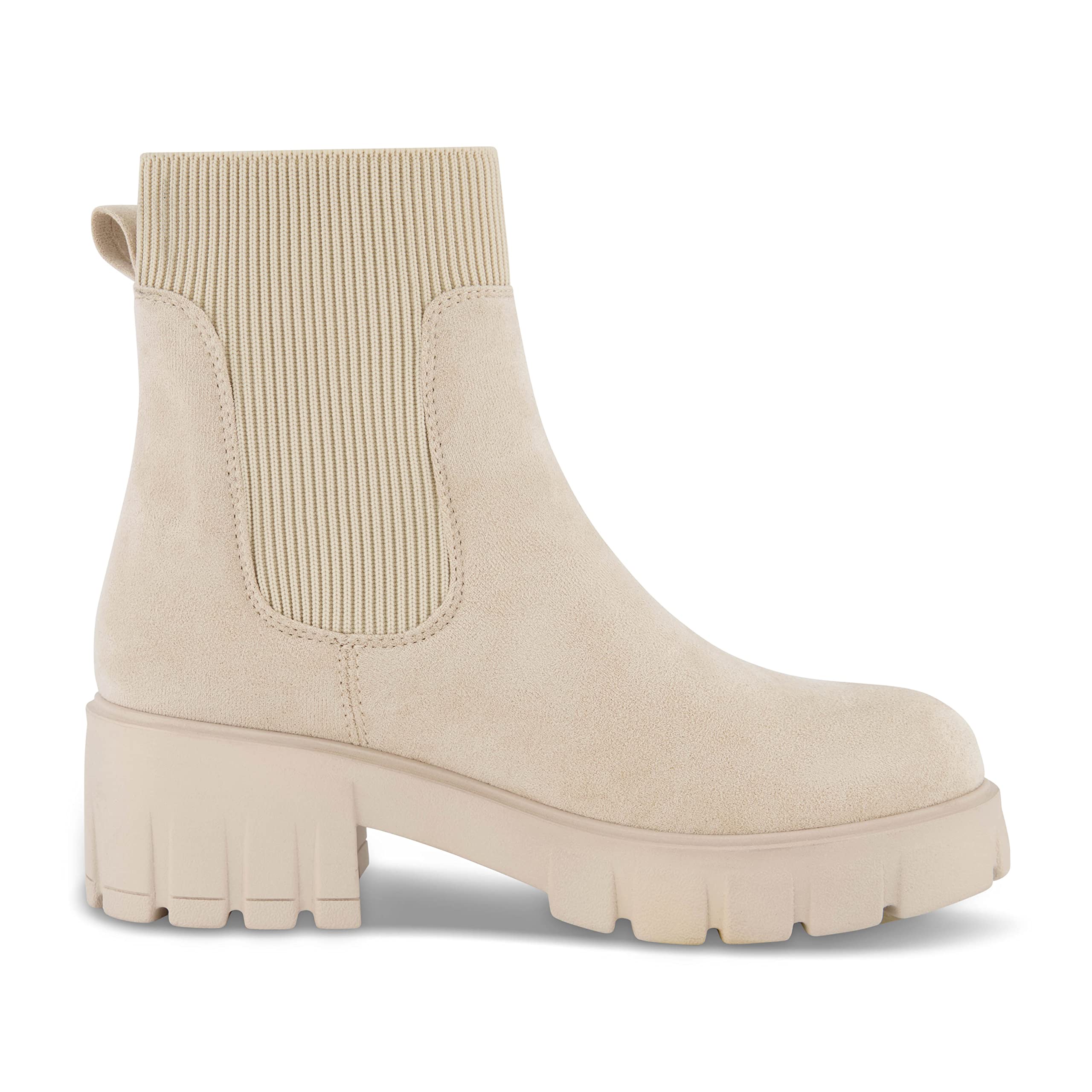 CUSHIONAIRE Women's Sparks slip on chelsea boot +Memory Foam, Wide Widths Available