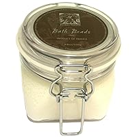 Pre de Provence Bath Beads, Milk, Natural, 8.82 ounces Jar