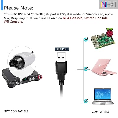 RetroLink Genesis Style USB Controller-Black, PC/Mac/Linux: PC: Video Games  
