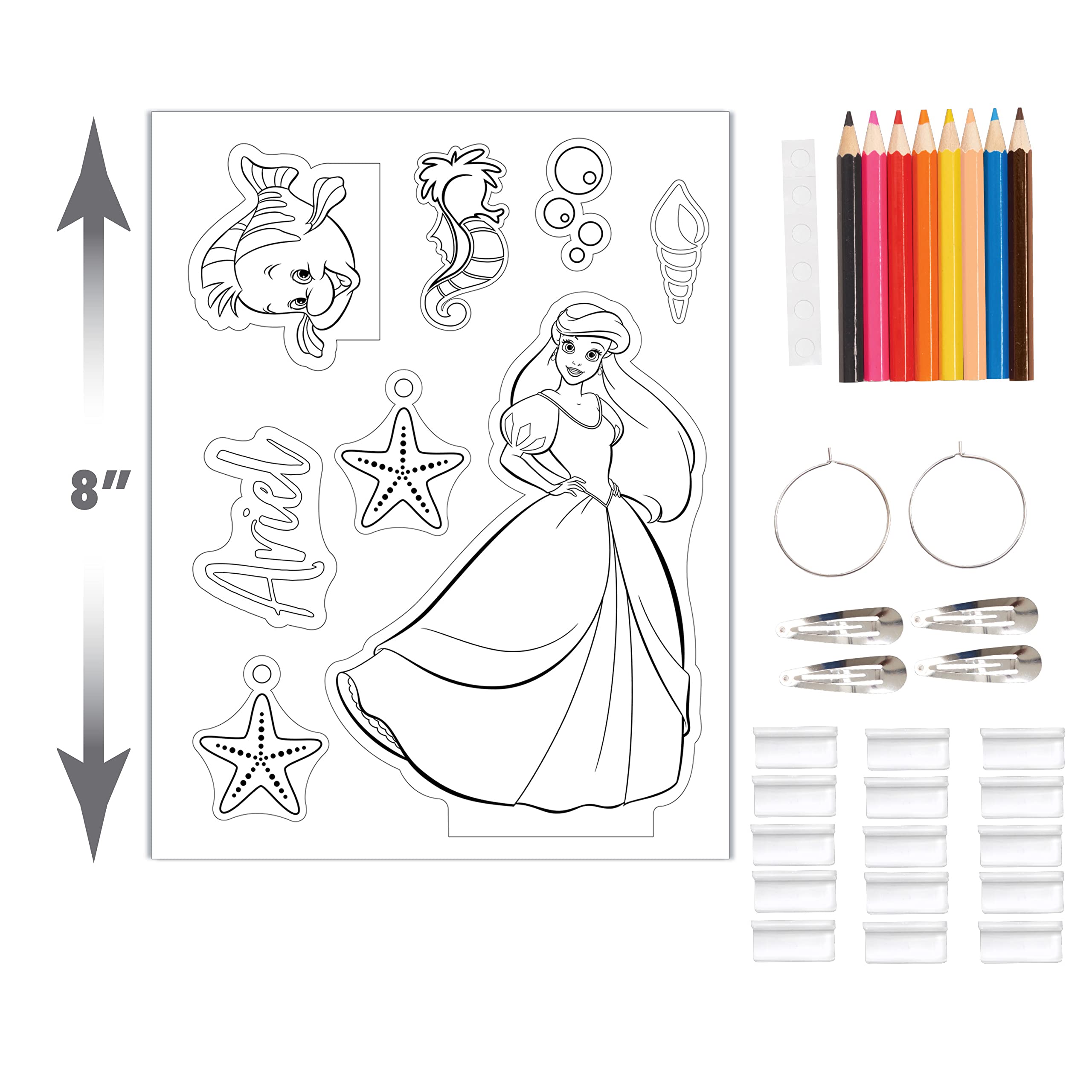 Shrinky Dinks Disney Princesses Kit, Officially Licensed Kids Toys for Ages 5 Up by Just Play
