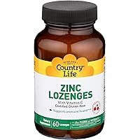 Zinc Lozenges - Cherry Country Life 60 Lozenge