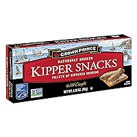 Crown Prince Kipper Snacks, 3.25 Ounce Cans (Pack of 18)
