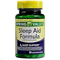 Sleep Aid Formula Melatonin, 30 Vegetarian Capsules (Pack of 2)